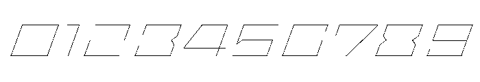 Staten XXExpandedHairlineOblique Instance Font OTHER CHARS