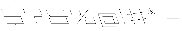 Staten XXExpandedHairlineReverse Instance Font OTHER CHARS