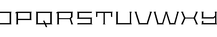 Staten XXExpandedLight Instance Font UPPERCASE