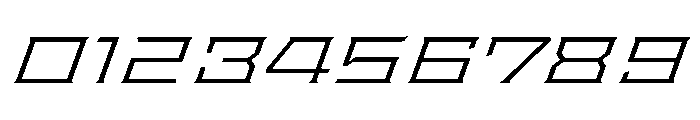 Staten XXExpandedLightOblique Instance Font OTHER CHARS