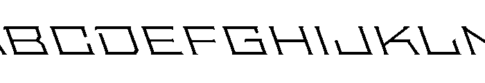 Staten XXExpandedLightReverse Instance Font UPPERCASE