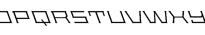 Staten XXExpandedLightReverse Instance Font UPPERCASE