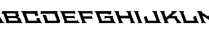 Staten XXExpandedSemiboldReverse Instance Font UPPERCASE