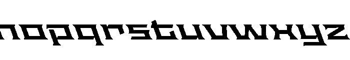 Staten XXExpandedSemiboldReverse Instance Font LOWERCASE
