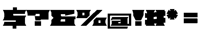 Staten XXExpandedUltra Instance Font OTHER CHARS