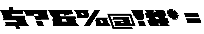 Staten XXExpandedUltraReverse Instance Font OTHER CHARS