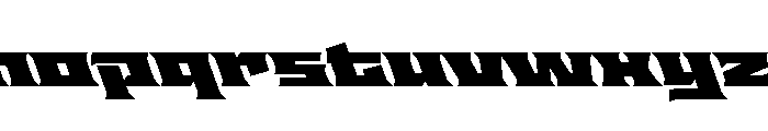 Staten XXExpandedUltraReverse Instance Font LOWERCASE