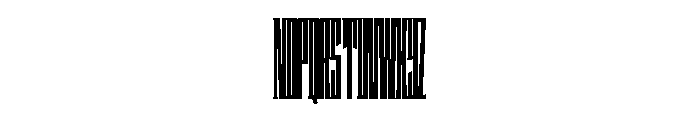 Staten XXXCompressedBlack Instance Font UPPERCASE