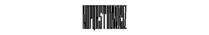 Staten XXXCompressedBold Instance Font UPPERCASE