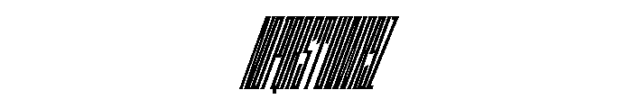 Staten XXXCompressedBoldOblique Instance Font UPPERCASE