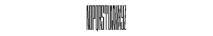 Staten XXXCompressedBook Instance Font UPPERCASE