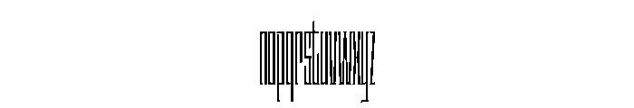 Staten XXXCompressedBook Instance Font LOWERCASE