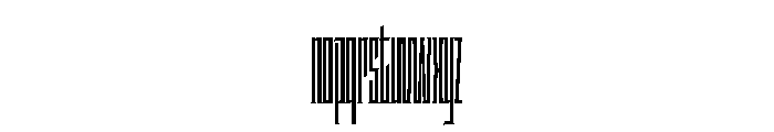 Staten XXXCompressedSemibold Instance Font LOWERCASE