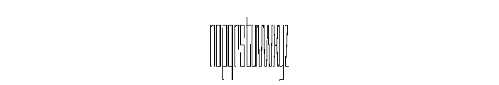 Staten XXXCompressedThin Instance Font LOWERCASE