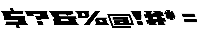 Staten XXXExpandedBlackReverse Instance Font OTHER CHARS