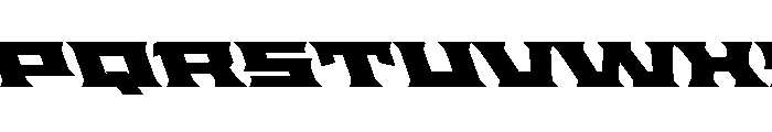 Staten XXXExpandedBlackReverse Instance Font UPPERCASE