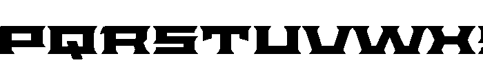 Staten XXXExpandedBold Instance Font UPPERCASE