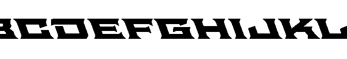 Staten XXXExpandedBoldReverse Instance Font UPPERCASE