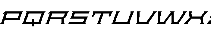 Staten XXXExpandedBookOblique Instance Font UPPERCASE