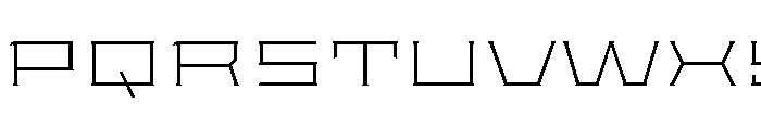 Staten XXXExpandedExtraLight Instance Font UPPERCASE