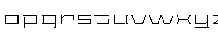 Staten XXXExpandedExtraLight Instance Font LOWERCASE