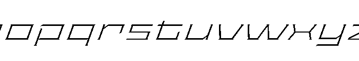 Staten XXXExpandedExtraLightOblique Instance Font LOWERCASE