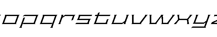 Staten XXXExpandedLightOblique Instance Font LOWERCASE