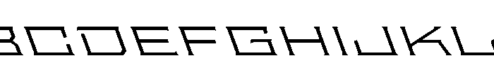 Staten XXXExpandedLightReverse Instance Font UPPERCASE