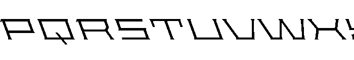 Staten XXXExpandedLightReverse Instance Font UPPERCASE