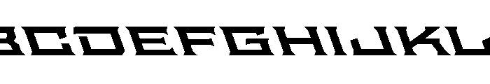 Staten XXXExpandedSemiboldReverse Instance Font UPPERCASE