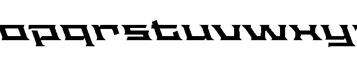 Staten XXXExpandedSemiboldReverse Instance Font LOWERCASE