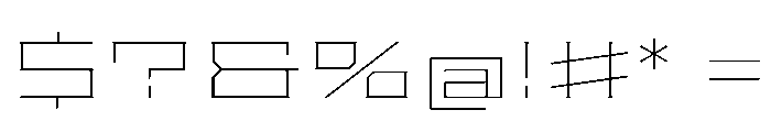 Staten XXXExpandedThin Instance Font OTHER CHARS