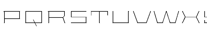 Staten XXXExpandedThin Instance Font UPPERCASE