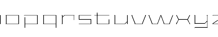 Staten XXXExpandedThin Instance Font LOWERCASE
