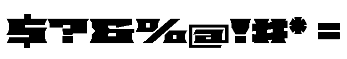 Staten XXXExpandedUltra Instance Font OTHER CHARS
