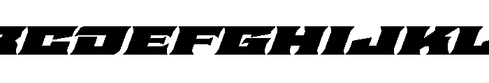 Staten XXXExpandedUltraOblique Instance Font UPPERCASE
