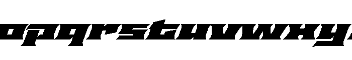 Staten XXXExpandedUltraOblique Instance Font LOWERCASE