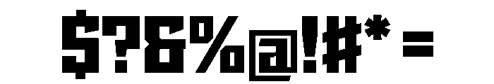 StatenSans Black Instance Font OTHER CHARS