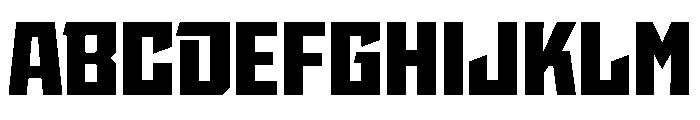 StatenSans Black Instance Font UPPERCASE