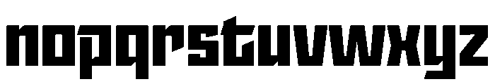 StatenSans Black Instance Font LOWERCASE