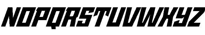 StatenSans BlackOblique Instance Font UPPERCASE