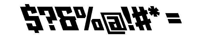 StatenSans BlackReverse Instance Font OTHER CHARS