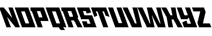 StatenSans BlackReverse Instance Font UPPERCASE