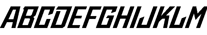 StatenSans BoldOblique Instance Font UPPERCASE