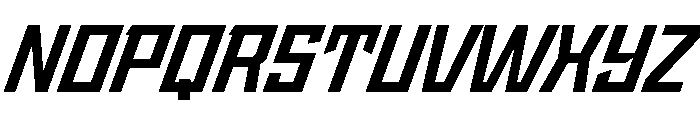 StatenSans BoldOblique Instance Font UPPERCASE