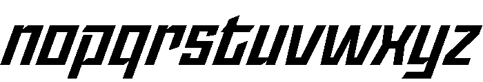 StatenSans BoldOblique Instance Font LOWERCASE