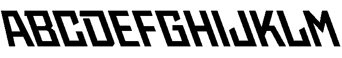 StatenSans BoldReverse Instance Font UPPERCASE