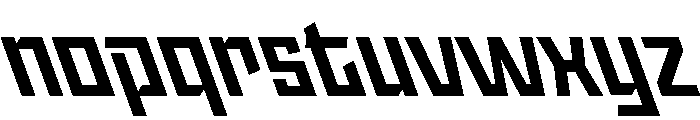 StatenSans BoldReverse Instance Font LOWERCASE