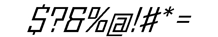 StatenSans BookOblique Instance Font OTHER CHARS