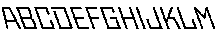 StatenSans BookReverse Instance Font UPPERCASE